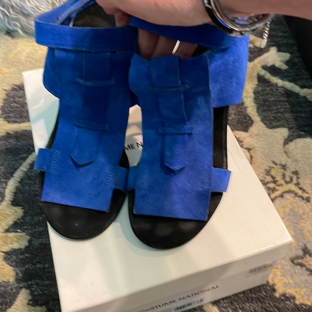 Costume National suede sandals